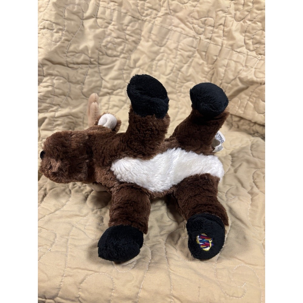 GANZ Webkinz Reindeer Plush Stuffed Animal no code - Picture 4 of 5